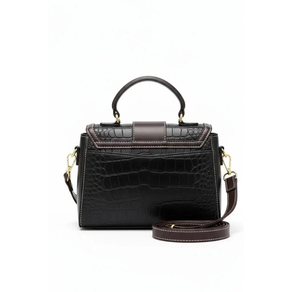 Regal Croc Lock Satchel