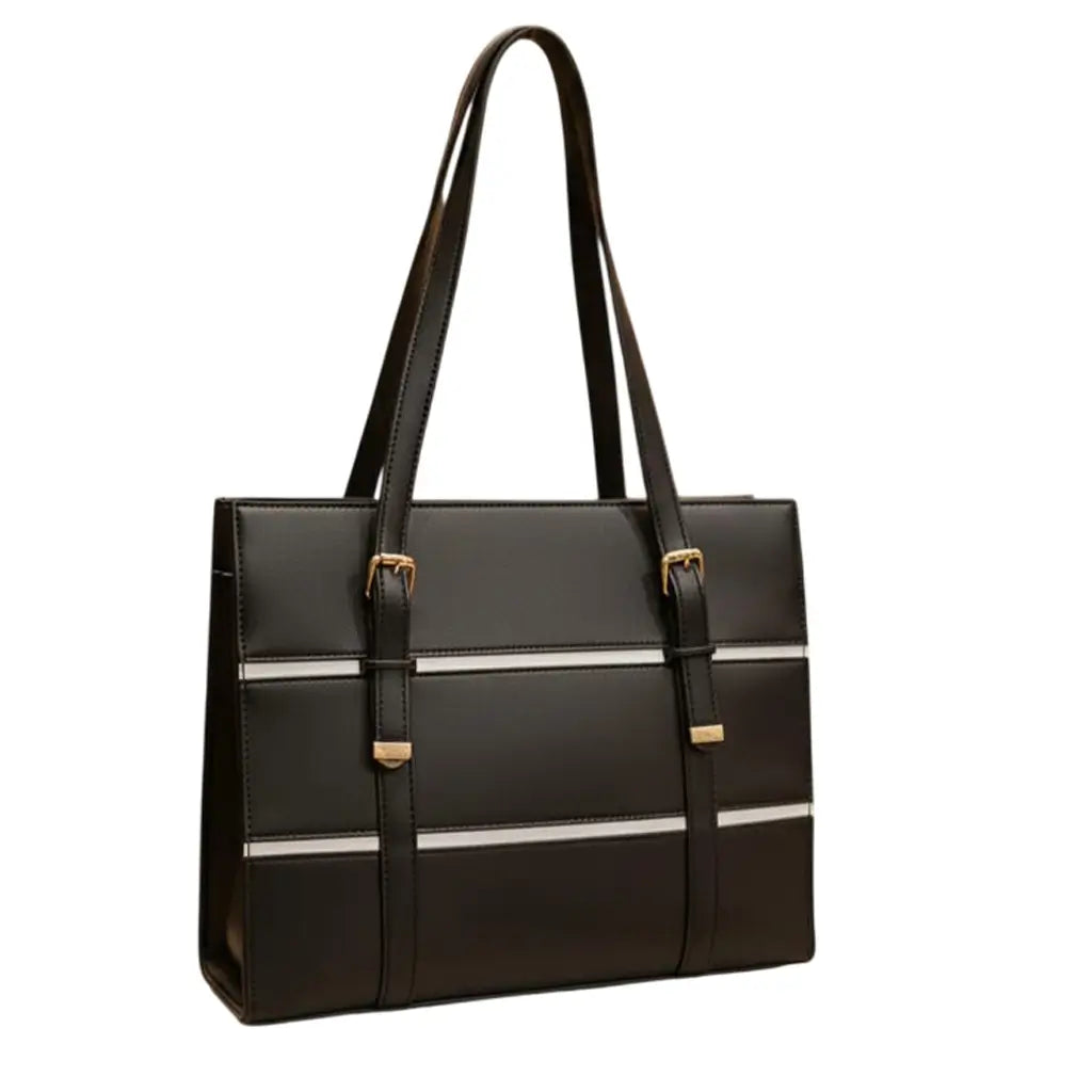 Linear Luxe Tote