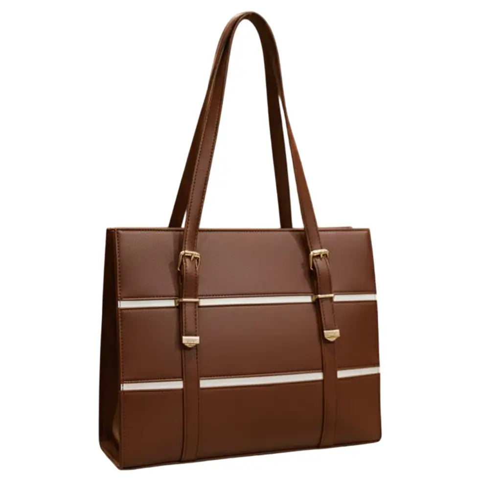Linear Luxe Tote