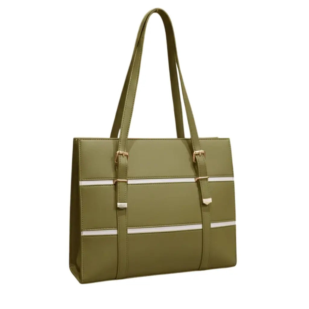 Linear Luxe Tote