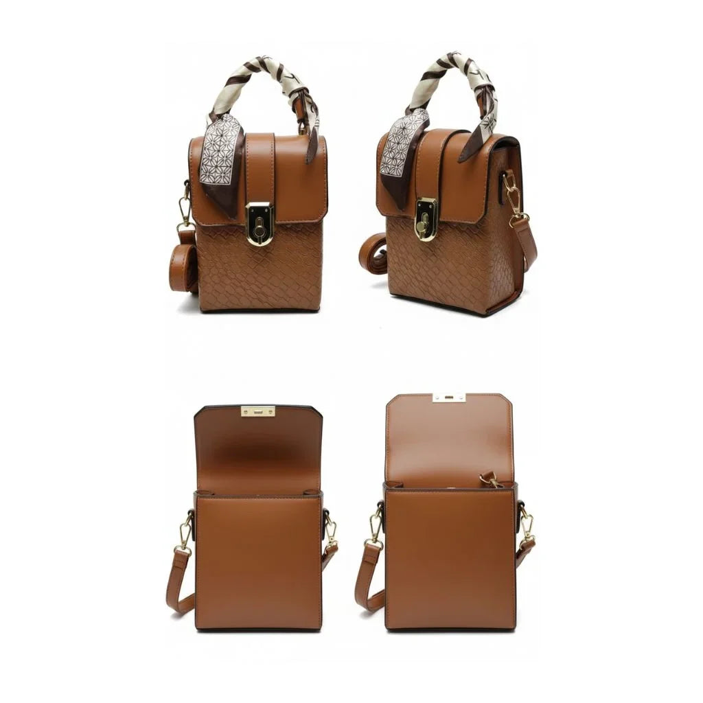 Elegance Lock Mini Satchel