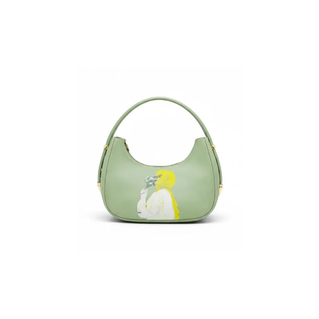 Serene Crescent Hobo Bag