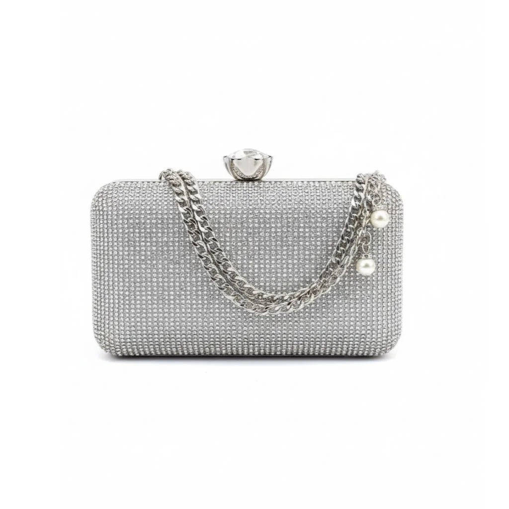 Shine Drop Luxe Clutch