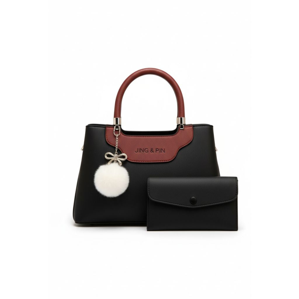 Scarlet Charm Satchel Set
