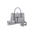 Luxury Vegan Leather Tote with Matching Wallet
