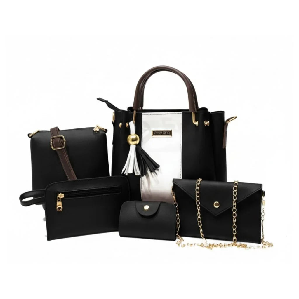 Noireva Signature 5-Piece Tote Set