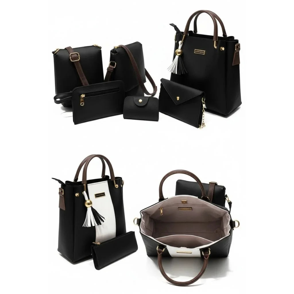 Noireva Signature 5-Piece Tote Set