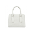 Woven Texture Structured Satchel Bag
