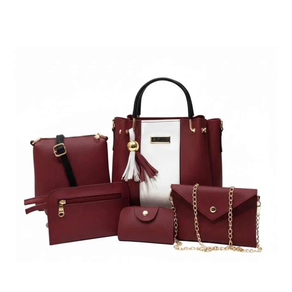 Noireva Signature 5-Piece Tote Set