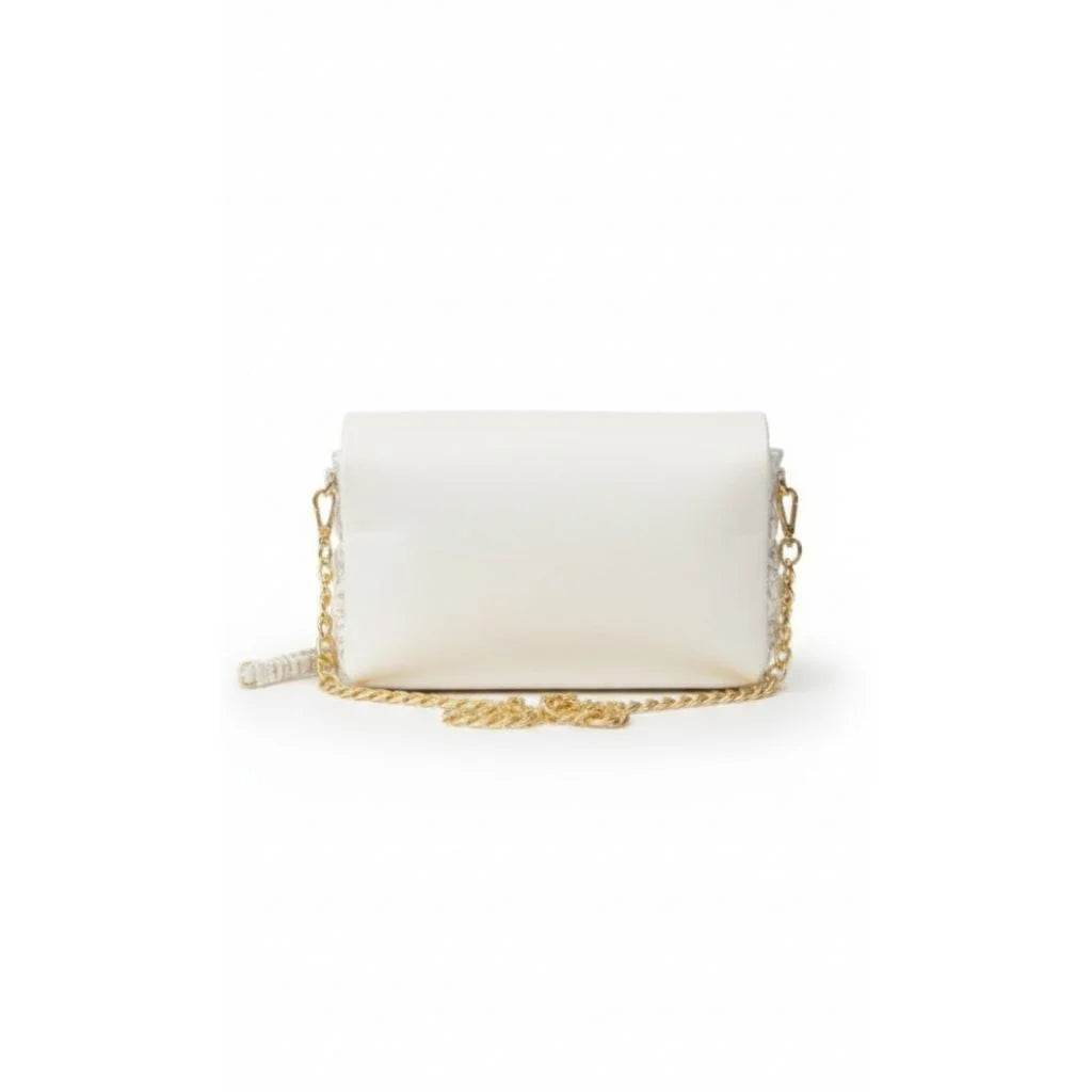 Luxe Weave Chain Clutch