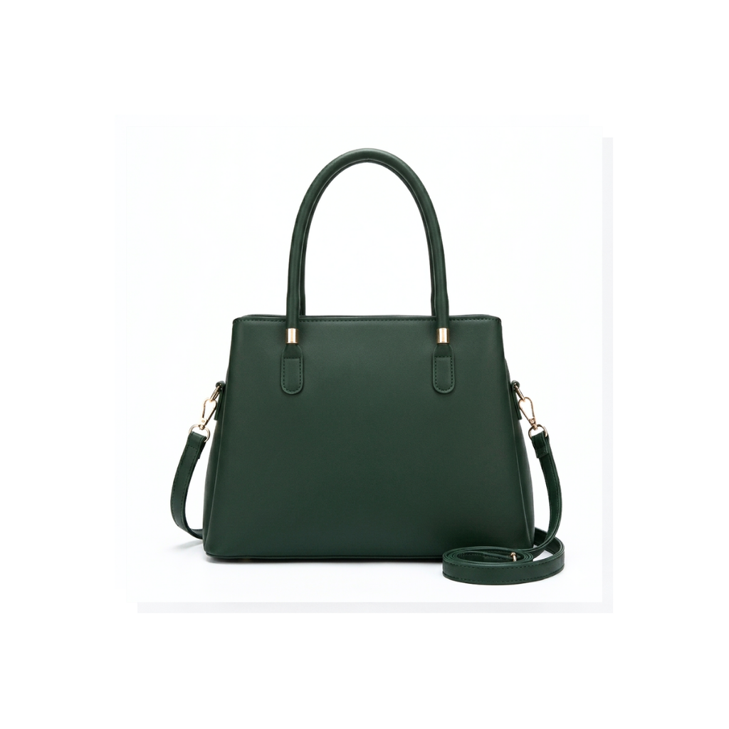 Classic Matte Trapeze Satchel