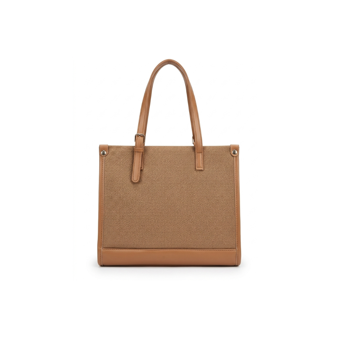 Metro Canvas Textural Tote Bag