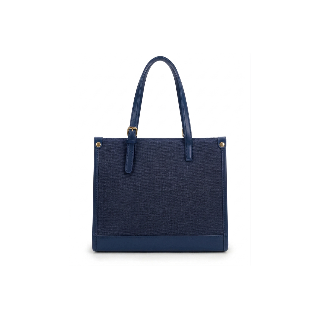 Metro Canvas Textural Tote Bag