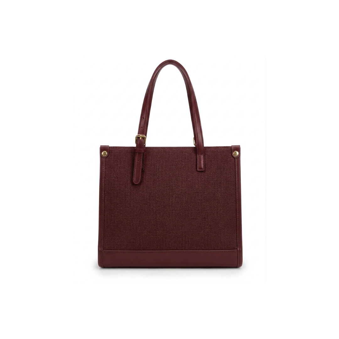 Metro Canvas Textural Tote Bag