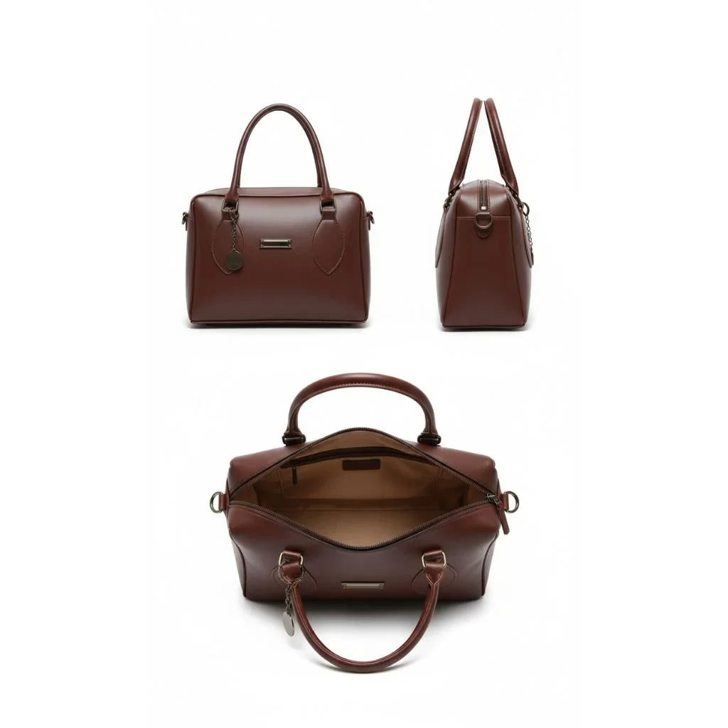 Classic Structured Satchel Bag
