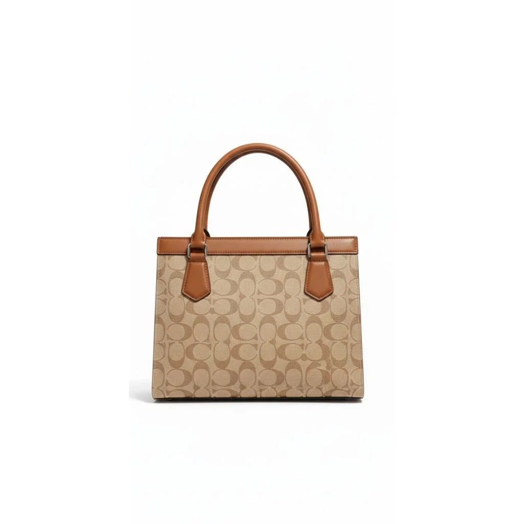 Signature Structured Tote Handbag