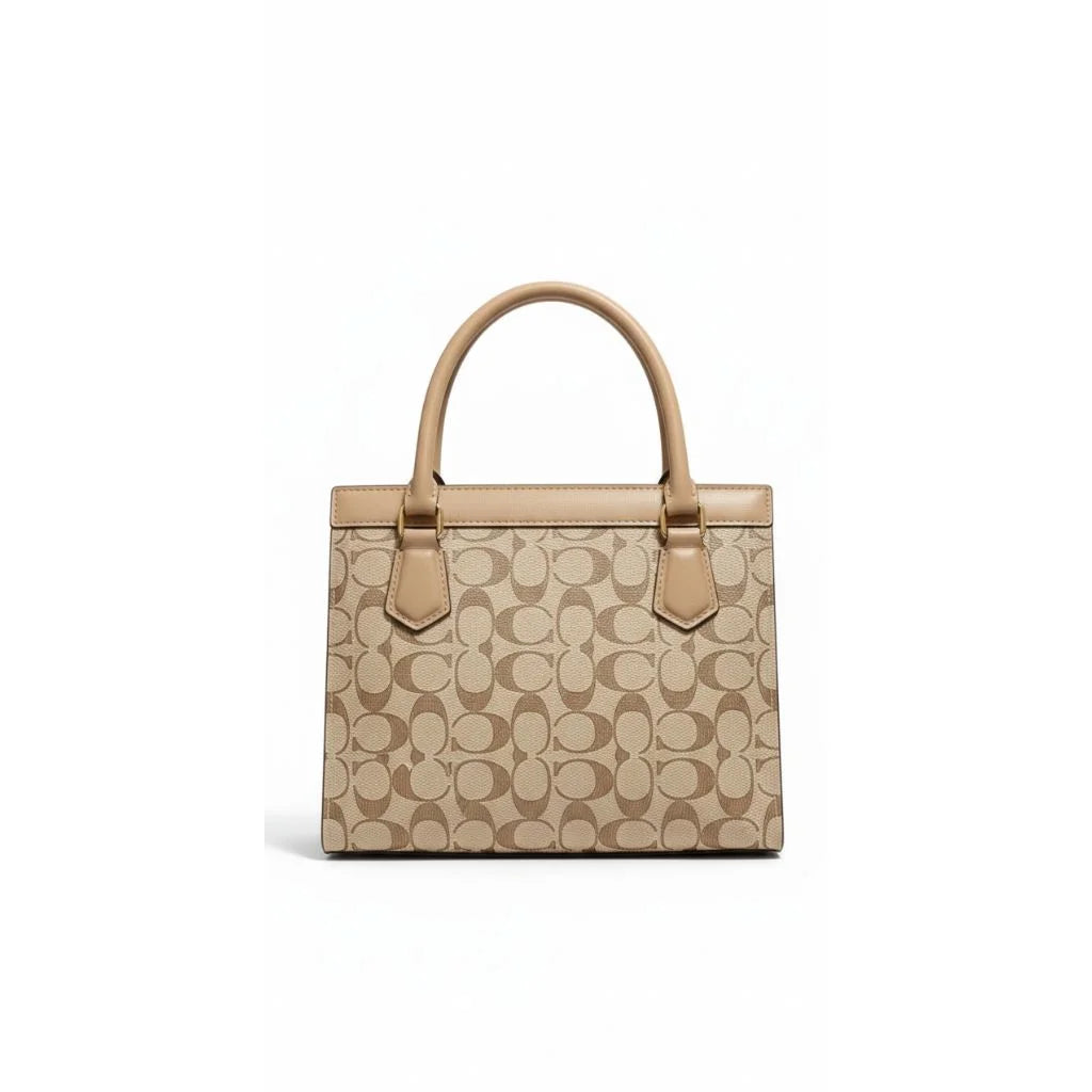 Signature Structured Tote Handbag