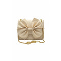 Pearl Bow Luxe Clutch