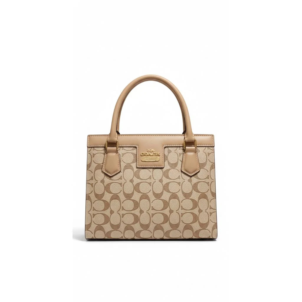 Signature Structured Tote Handbag