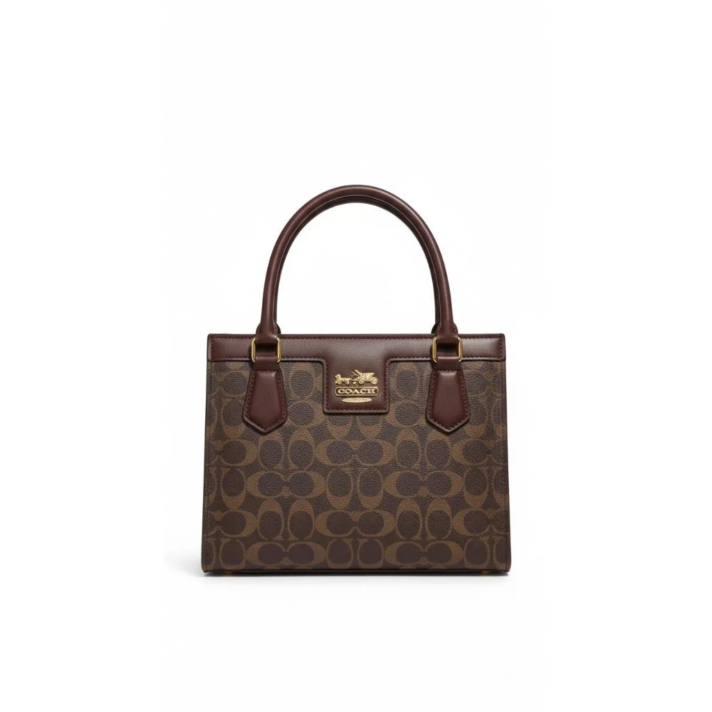Signature Structured Tote Handbag