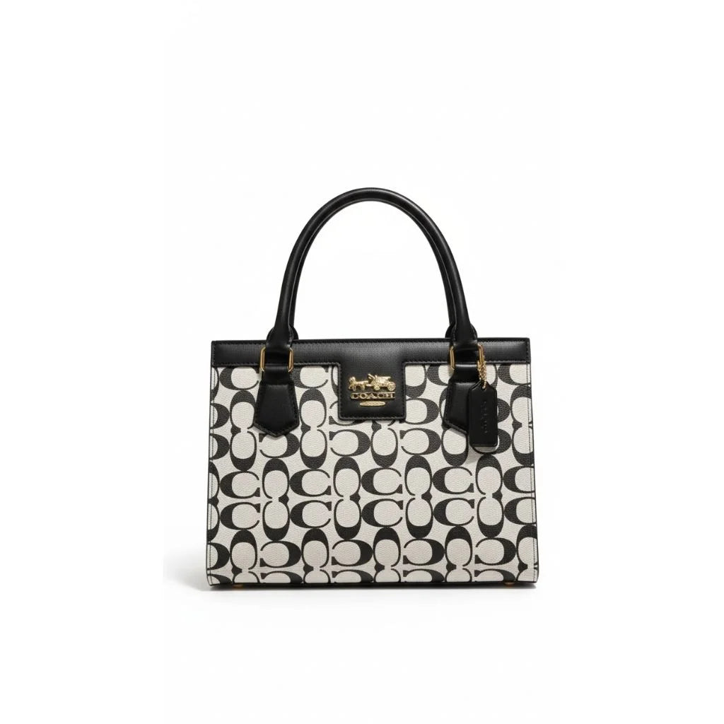 Signature Structured Tote Handbag