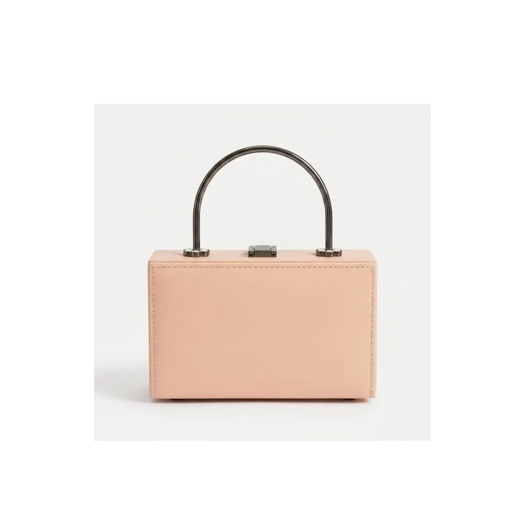 Evelyn Luxe Mini Trunk Handbag