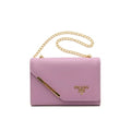 Sleek Chain Flap Crossbody