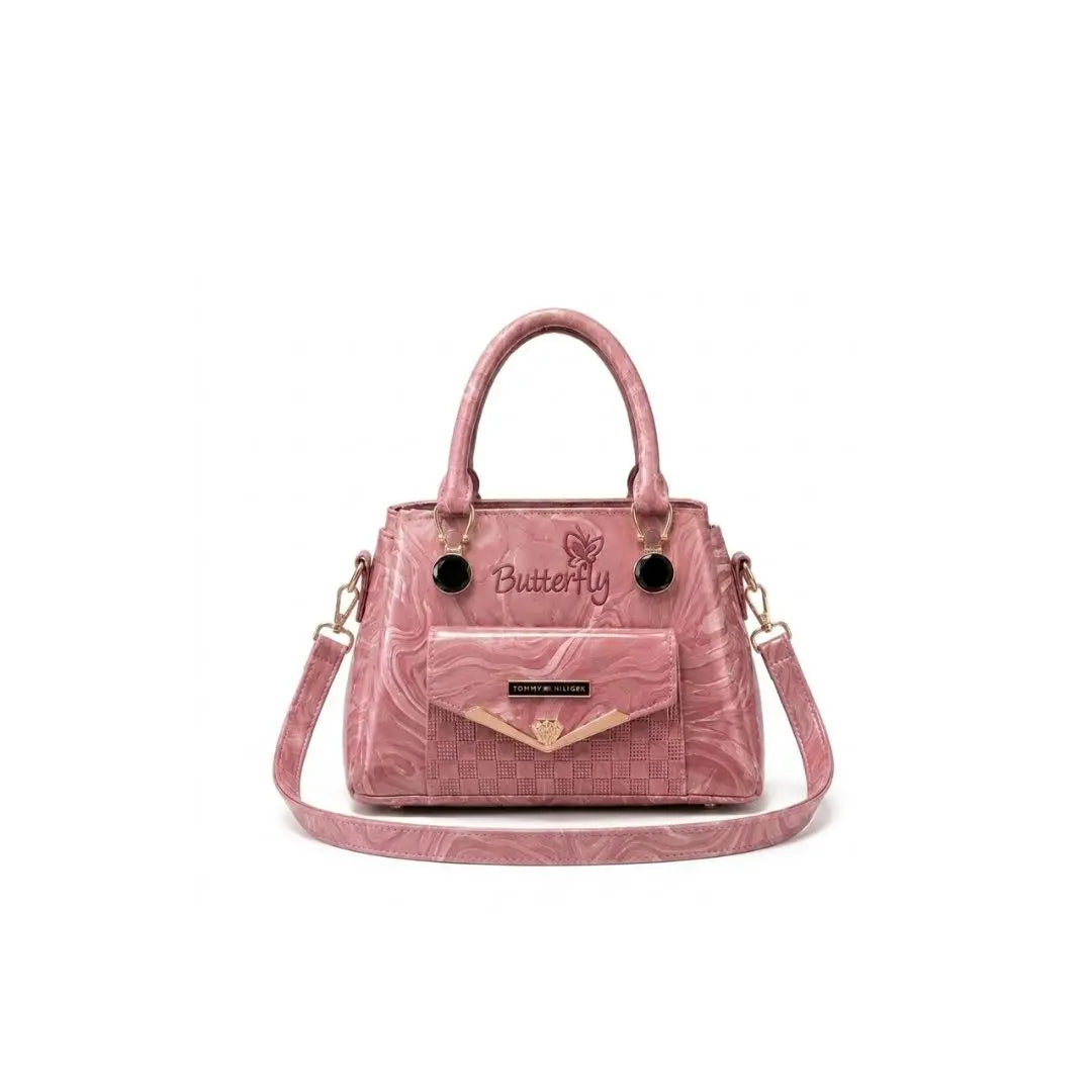Butterfly Luxe Structured Satchel