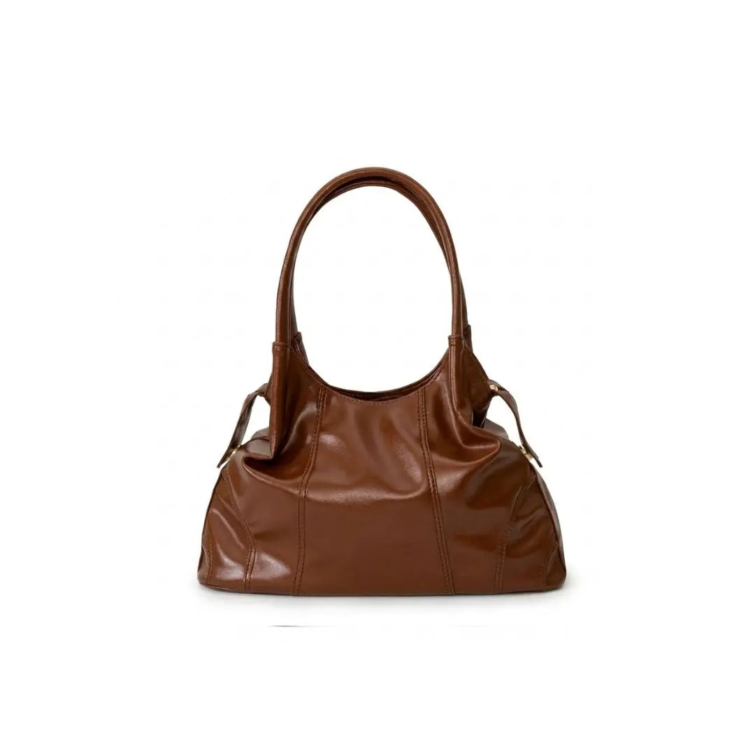 Midnight Luxe Slouch Shoulder Bag