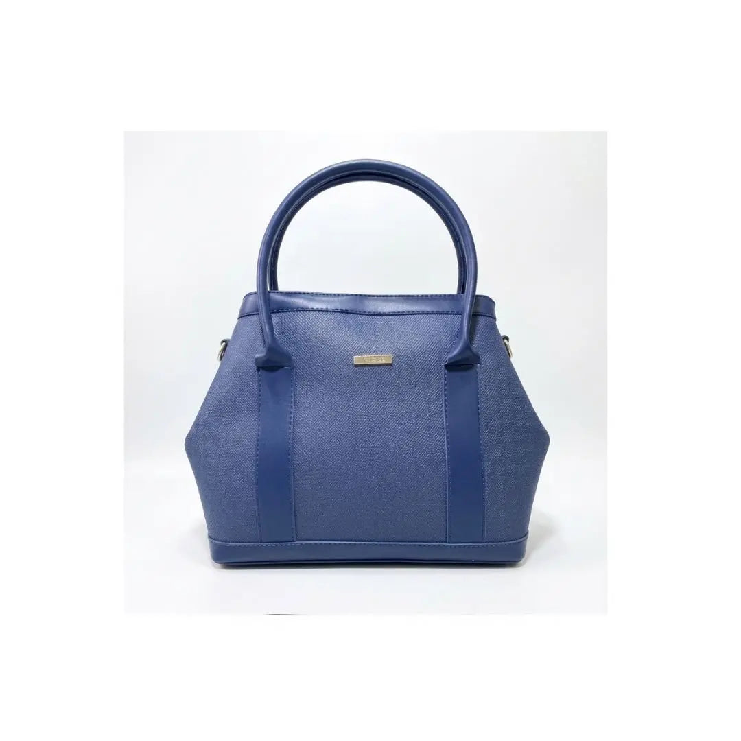 Midnight Arc Structured Tote