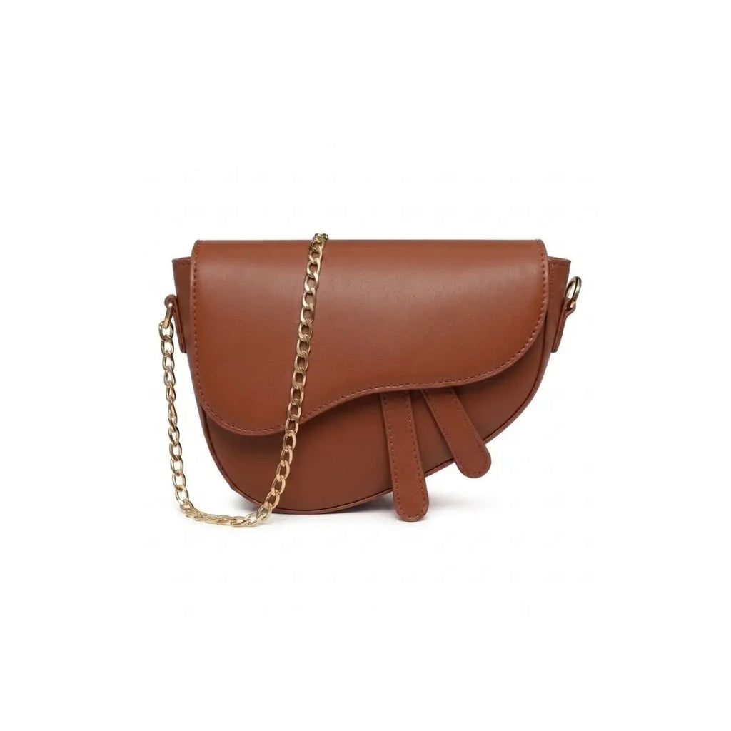 Noir Crescent Luxe Saddle Bag