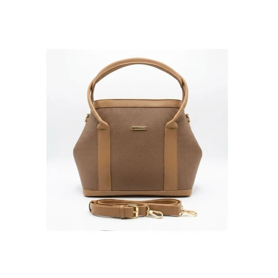 Midnight Arc Structured Tote