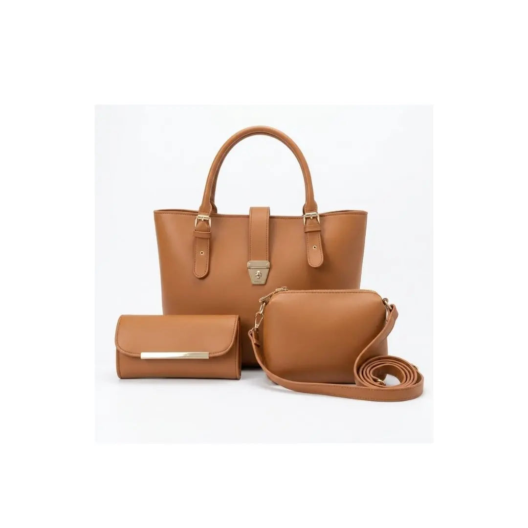 Noir Belle Luxe Handbag Set