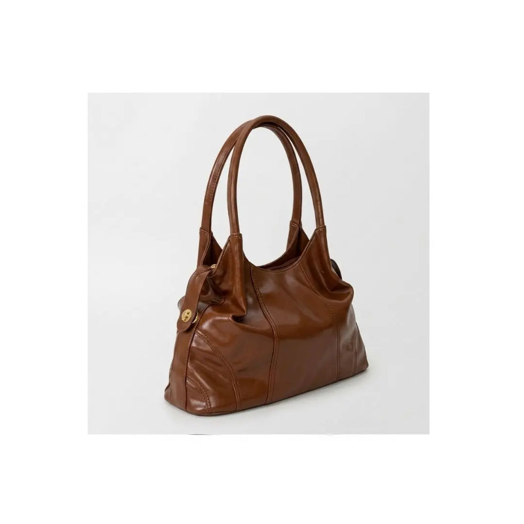 Midnight Luxe Slouch Shoulder Bag