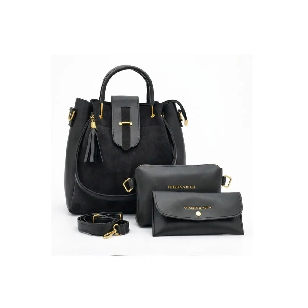 Cavelle Luxe Trio Handbag Set