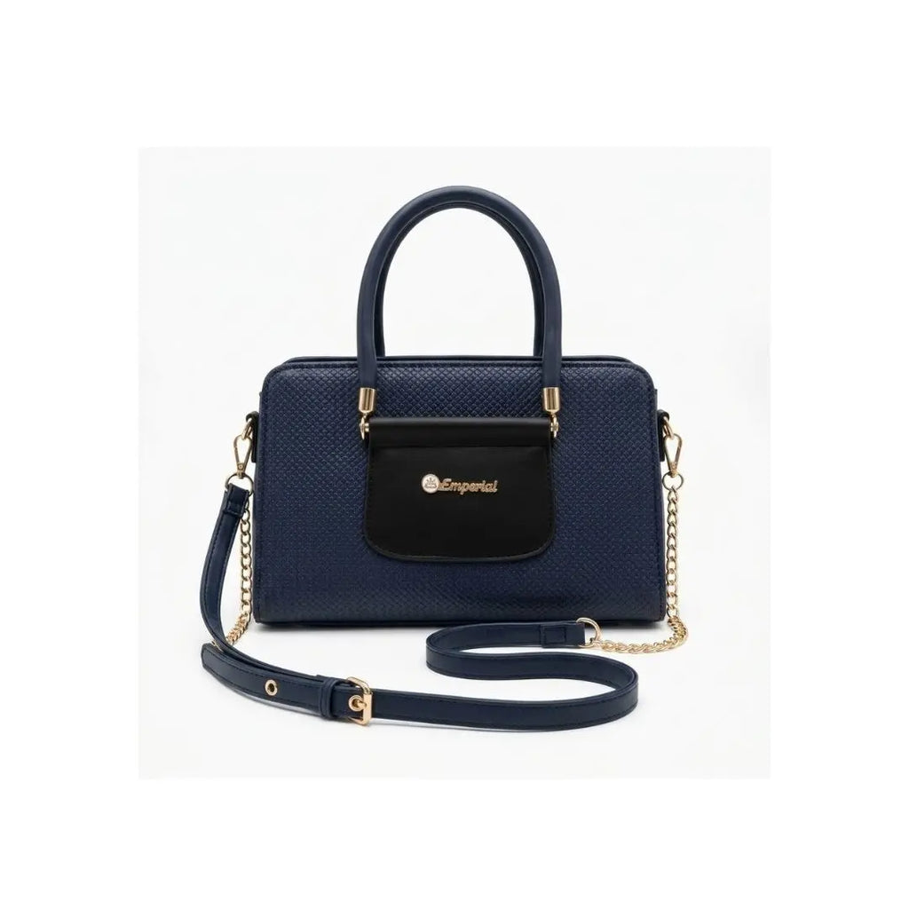 Luxe Haven Structured Tote Handbag