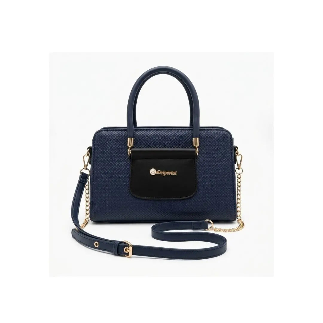 Luxe Haven Structured Tote Handbag