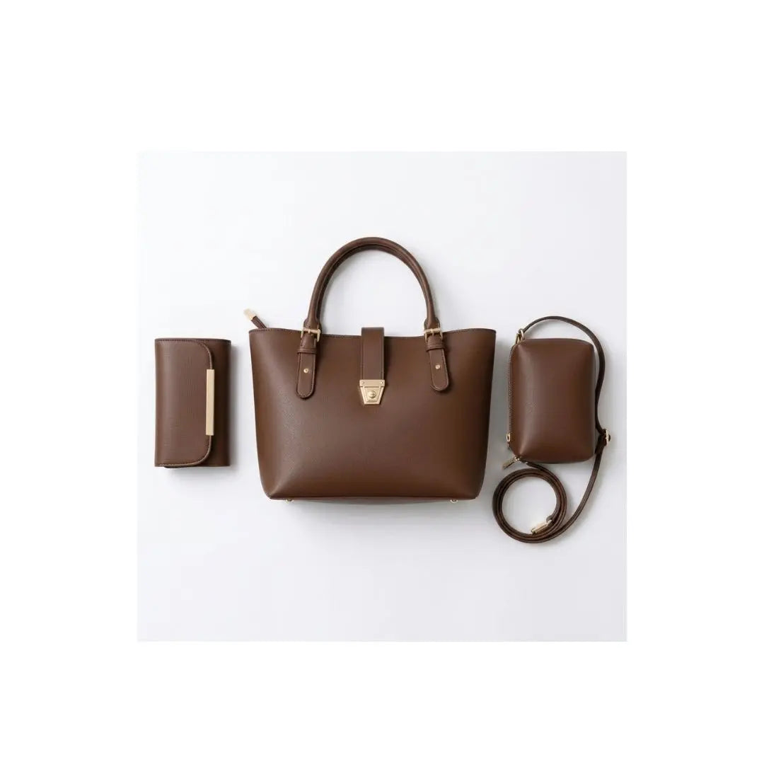 Noir Belle Luxe Handbag Set