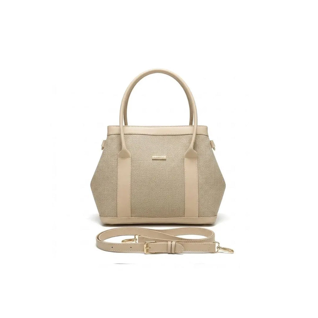 Midnight Arc Structured Tote