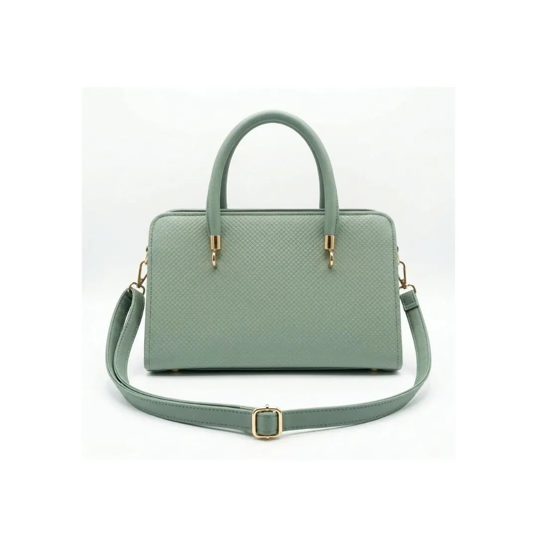 Luxe Haven Structured Tote Handbag