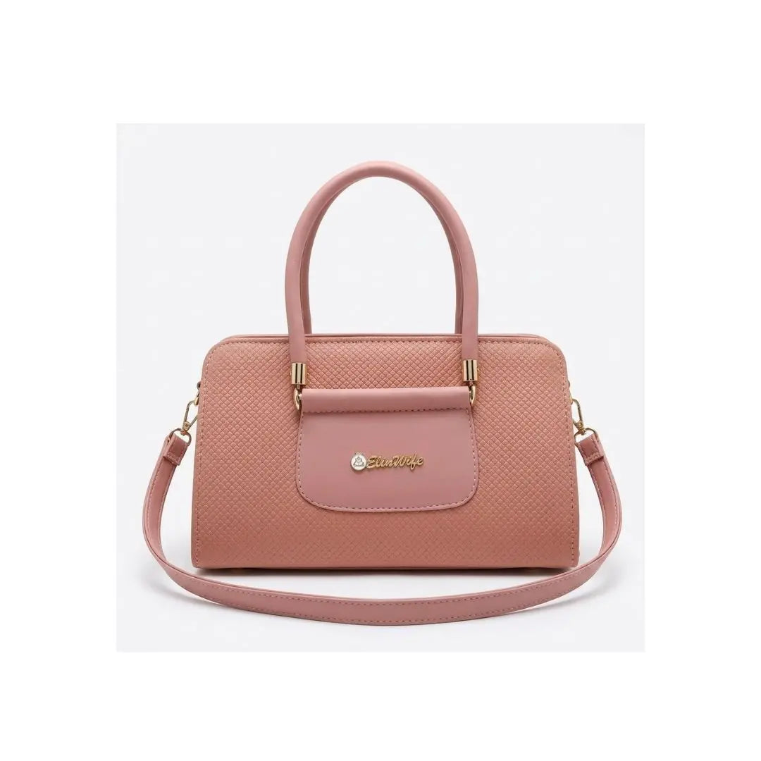 Luxe Haven Structured Tote Handbag