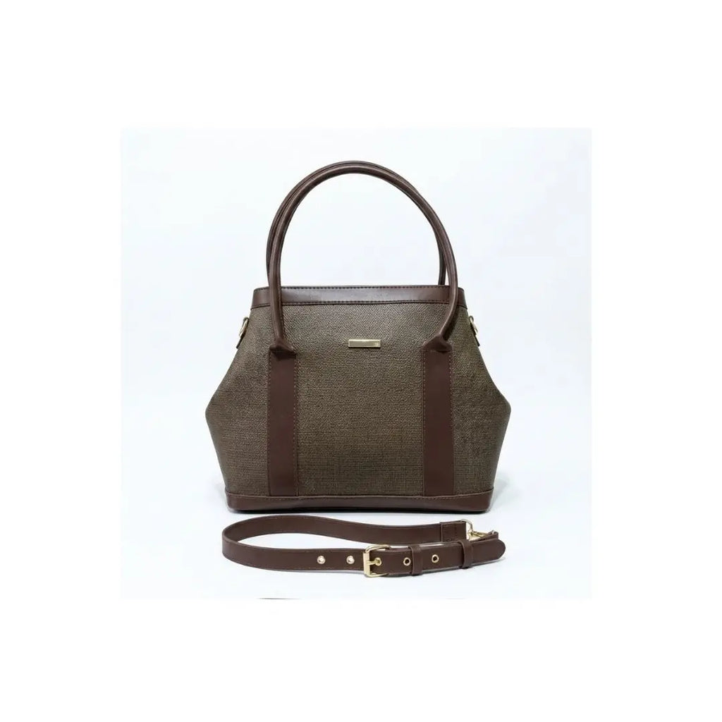Midnight Arc Structured Tote