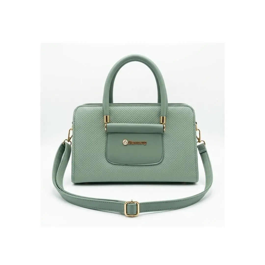 Luxe Haven Structured Tote Handbag