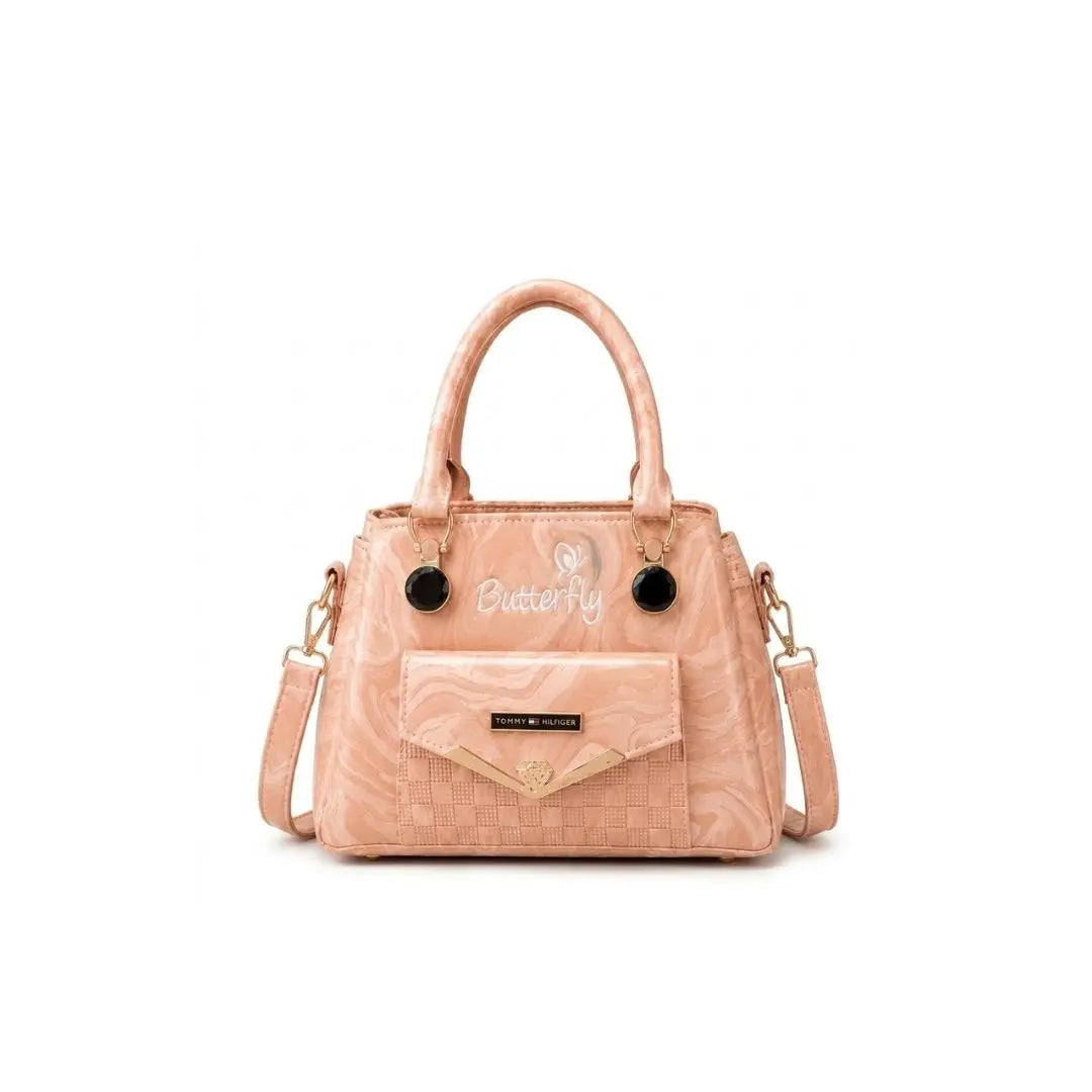 Butterfly Luxe Structured Satchel