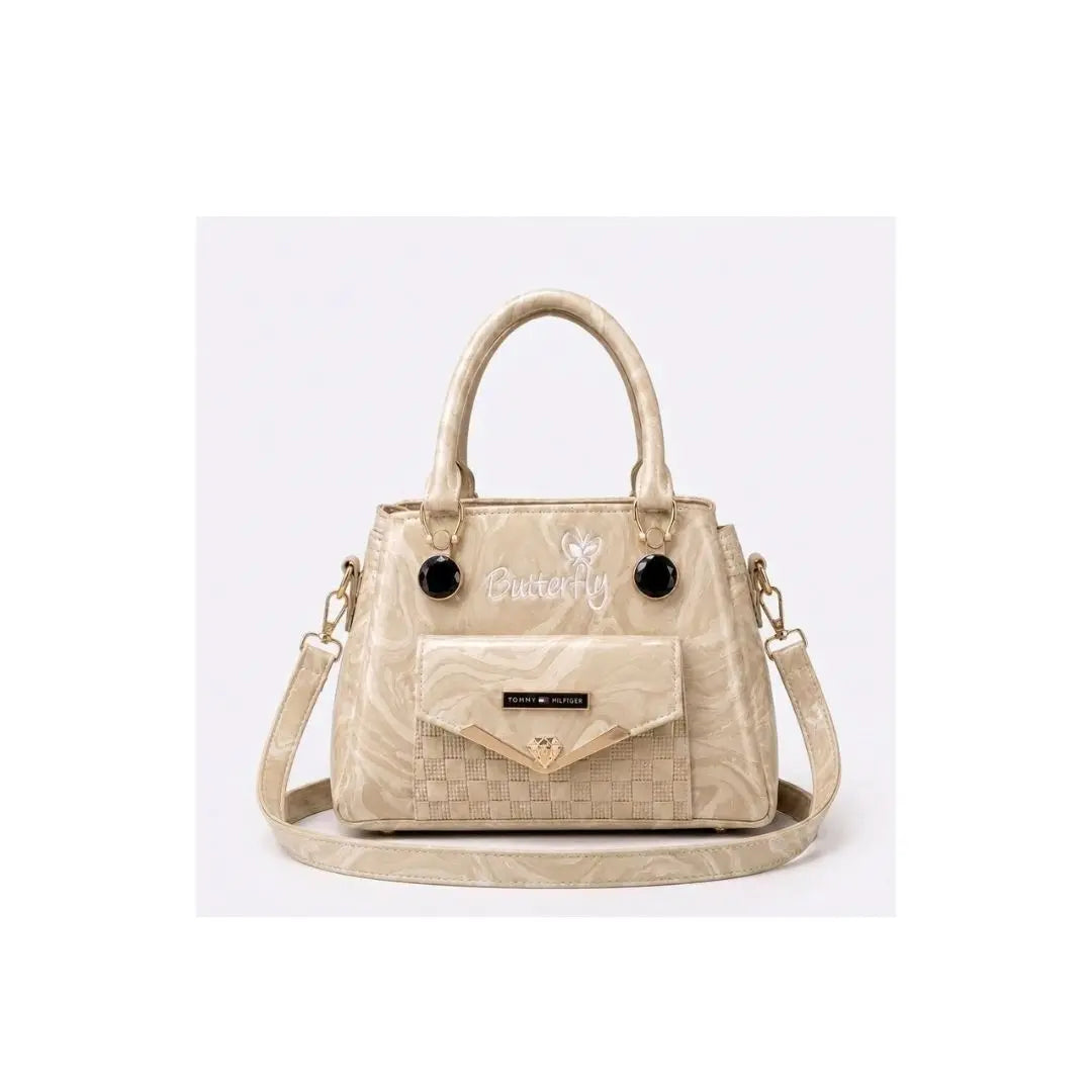Butterfly Luxe Structured Satchel
