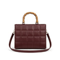 Cavelle Quilted Square Satchel