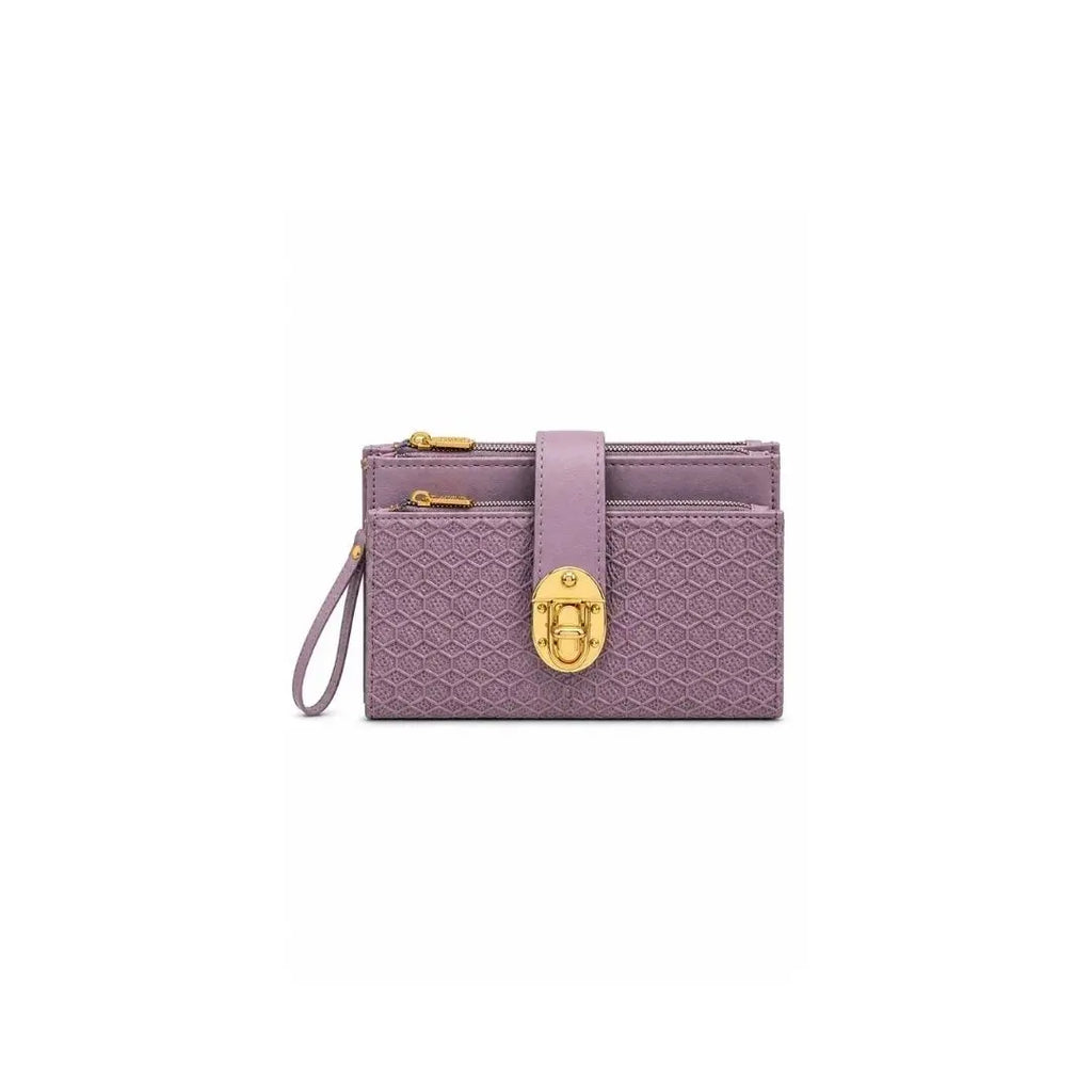 Lunara Luxe Multi-Zip Wristlet Clutch