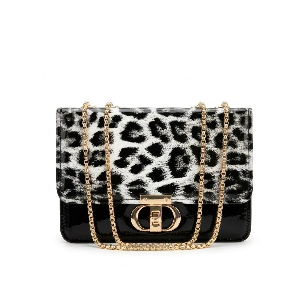 Velora Luxe Chain Flap Shoulder Bag