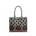 Zayra Patterned Shopper Tote