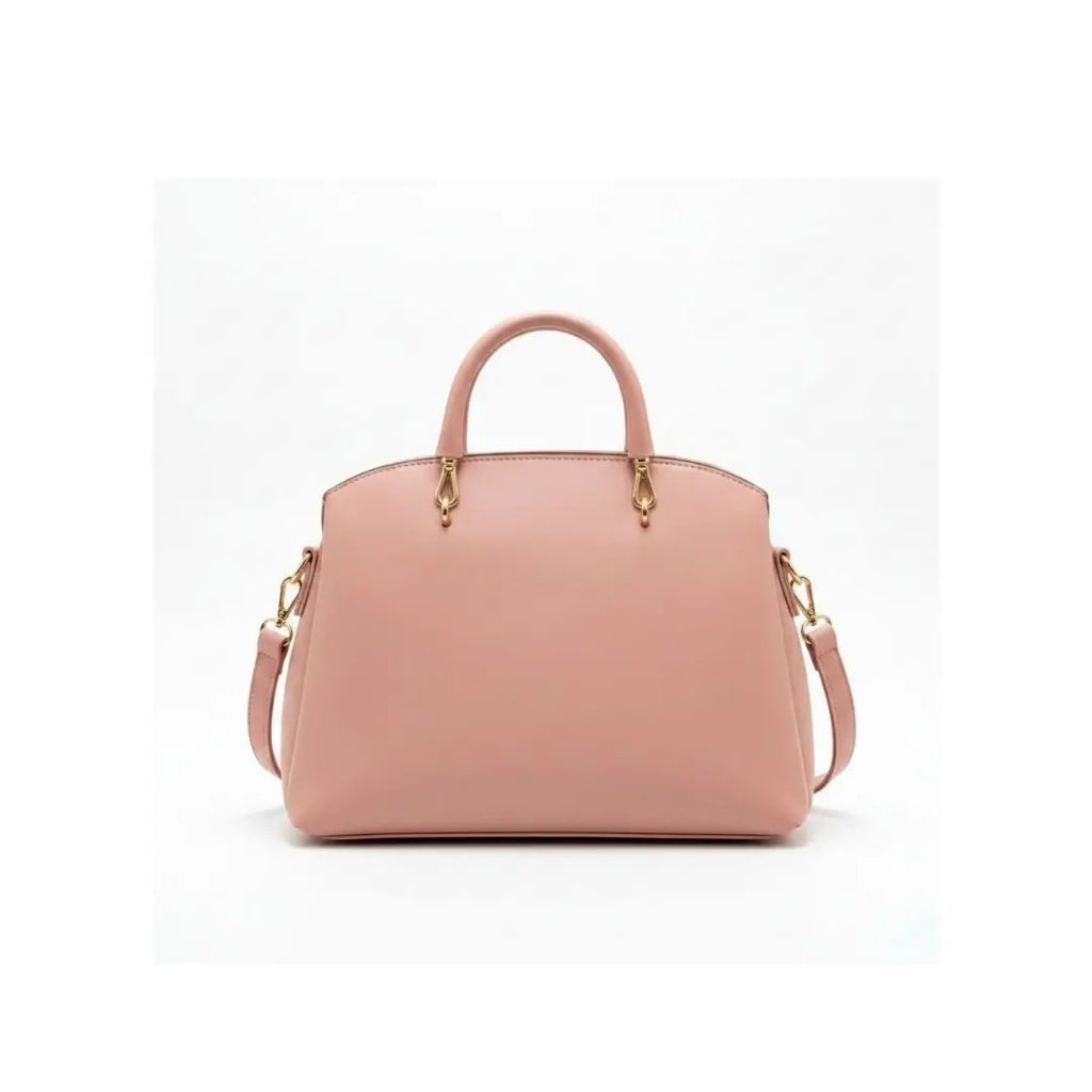 Noir Bow Accent Satchel